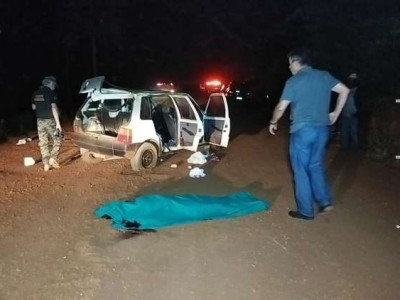 Mulher de 32 anos morre após capotar carro na MS-379