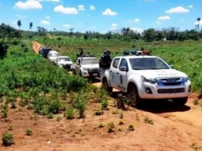 Segurança de fazenda morre e policial fica ferido em confronto