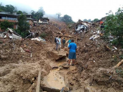 Temporal em Petrópolis (RJ) deixa mais de 50 mortos