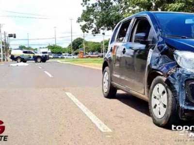 Caminhão atrapalhou visão de motorista que atropelou e matou idosa na Costa e Silva