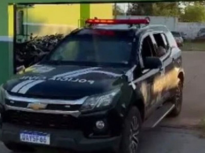 Homem é preso após tentar furtar empresa do ramo automotivo
