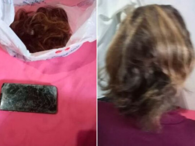 Jovem tem cabelo cortado pelo namorado que conheceu na web