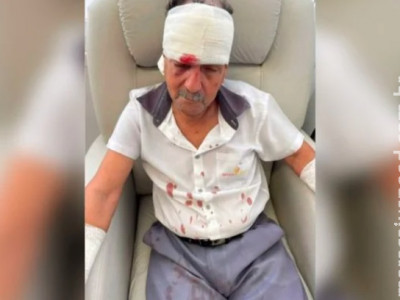 Motorista de ônibus é espancado após batida de carro