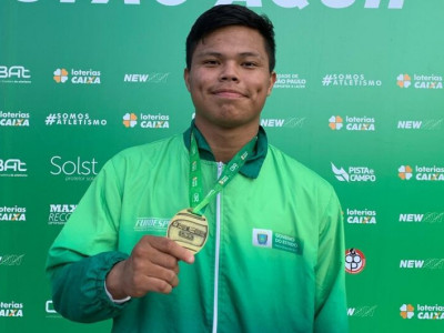 Atleta de MS fica com o bronze no Sub-20 de Atletismo