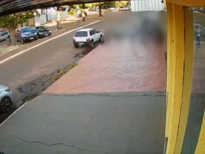 Criança apanha de desconhecido em Caarapó