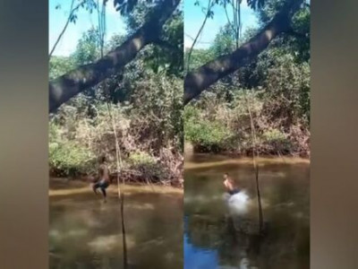 Jovem morre ao dar salto mortal em rio no Mato Grosso