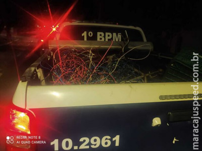 Ladrão de fio de cobre é preso no Centro de Campo Grande