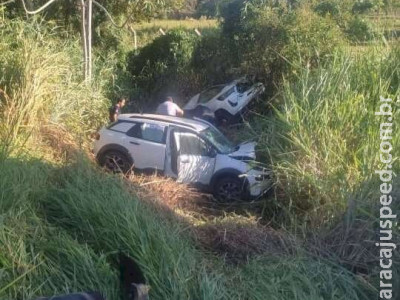 Motociclista morre em batida envolvendo outros 2 veículos entre Bonito e Bodoquena