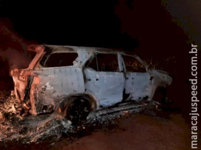 Polícia identifica corpos carbonizados na fronteira de MS