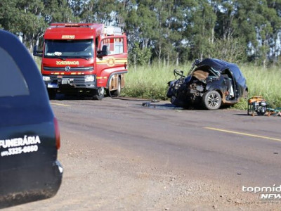 Campo-grandense morre após acidente na BR-487