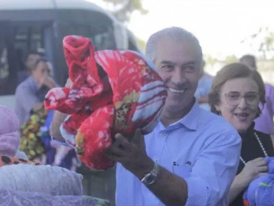 Governo do Estado inicia entrega de 80 mil cobertores em MS