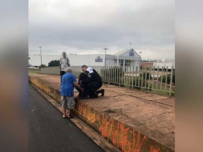 Guarda municipal e amigo salvam mulher em ponte de Campo Grande