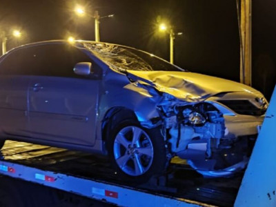 Homem morre ao ser atropelado na divisa entre MS e SP