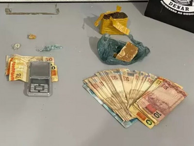 Proprietário de hotel é preso com comparsas, dinheiro e drogas