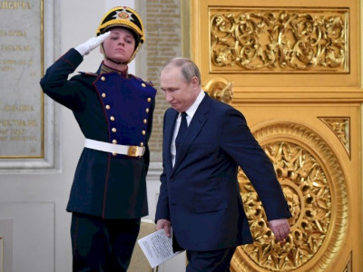 Putin visita soldados russos feridos na guerra pela 1ª vez