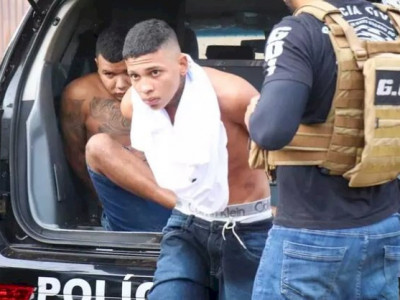 Dupla que executou rapaz a tiros em emboscada é presa