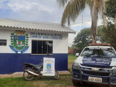 Homem é preso pilotando motocicleta com placa adulterada 