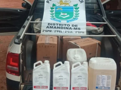 Homem é preso transportando agrotóxicos com nota fiscal falsa