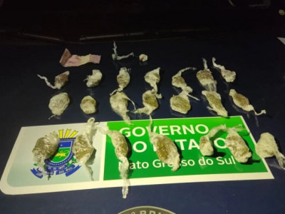 Homem é preso vendendo drogas em bairro de Campo Grande