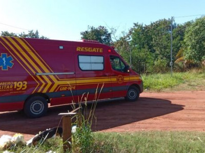 Homem leva facada na cabeça na Dom Aquino