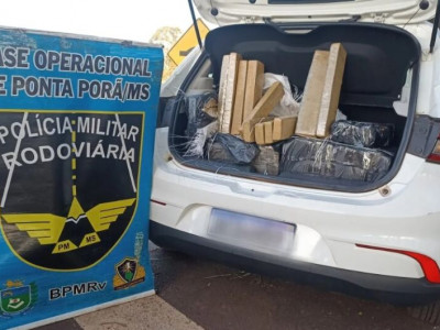 Polícia apreende carga de maconha avaliada em mais de R$ 500 mil 