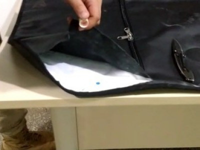 PRF prende mulher com cocaína diluída em tecidos em Terenos