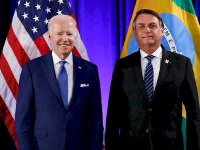 ‘Senti confiança na conversa com Biden’, diz Bolsonaro