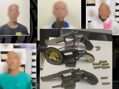 Suspeitos de execuções em MS são presos celebrando mortes