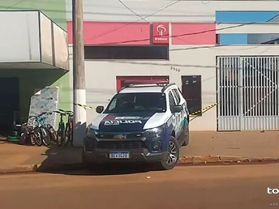 Agência é furtada e têm serviços suspensos em Anhanduí