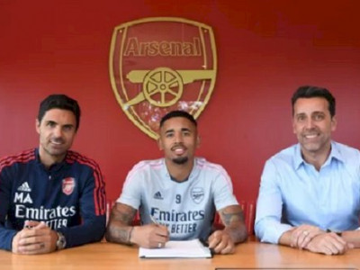 Arsenal anuncia contratação de Gabriel Jesus
