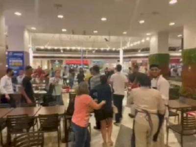 Estouro em shopping de MS causa tumulto e assusta clientes