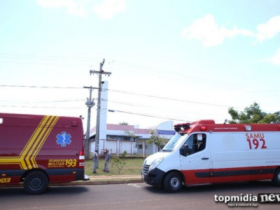 Homem toma pauladas após discussão em Coxim
