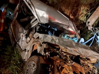 Jovem morador em Vicentina morre em acidente na BR-376