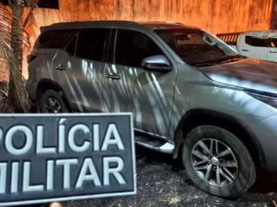 Veículo roubado no interior de São Paulo é recuperado em MS