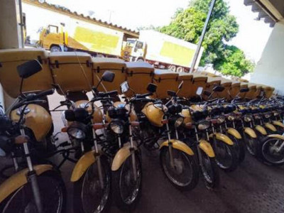 Correios realiza leilão de motocicletas em Mato Grosso do Sul