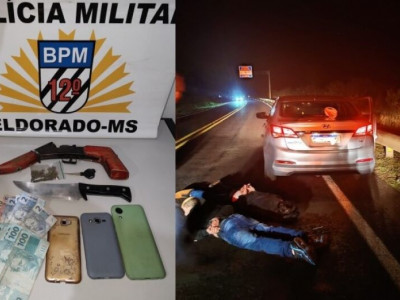 Dupla é detida pela polícia acusada de assaltar casal de idosos