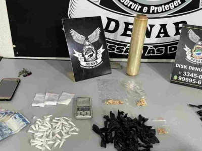 Foragido usava lava-jato como fachada para venda de droga