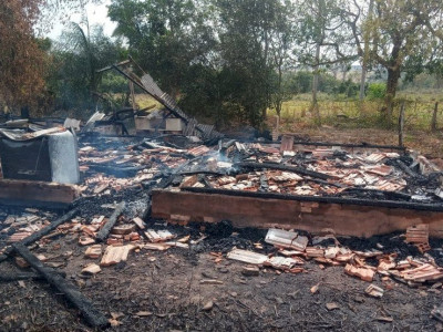 Idoso que morreu carbonizado em incêndio tinha 65 anos