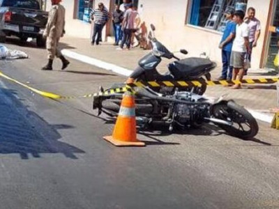 Mototaxista tem cabeça esmagada por carreta no Mato Grosso