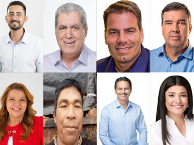 Candidatos se dividem entre Capital e interior neste sábado