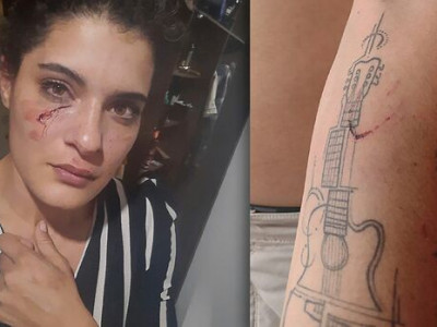 Mulher é espancada por músico na frente dos filhos em Amambai