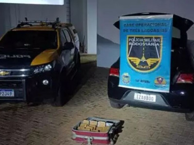 Polícia apreendem carga de crack em veículo na rodovia MS-395 