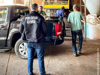 Polícia Civil realiza incineração de quase 3 toneladas de entorpecentes em Caarapó