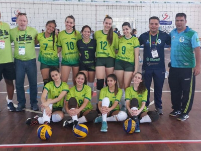 Voleibol de MS estreia com vitória nos Jogos da Juventude