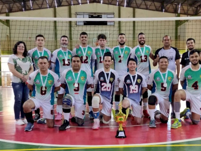 Caarapó é vice-campeão da Liga MS de Voleibol região Centro-Sul