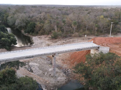 Dez novas pontes de concreto vão beneficiar seis cidades de MS