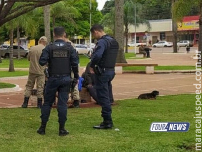 Mulher esfaqueia homem, tenta fugir, mas é presa em Sidrolândia