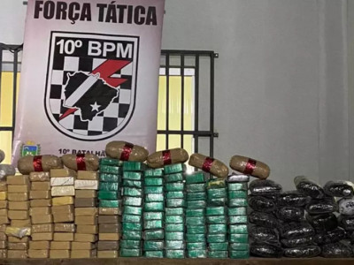 Polícia encontra cocaína e metanfetamina em carga de sucata