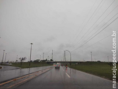 Terça-feira será de muita chuva em Mato Grosso do Sul