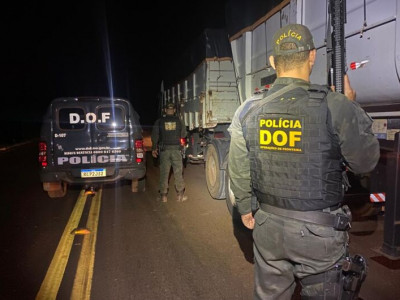 Traficante é preso ao transportar maconha em pneus de caminhão